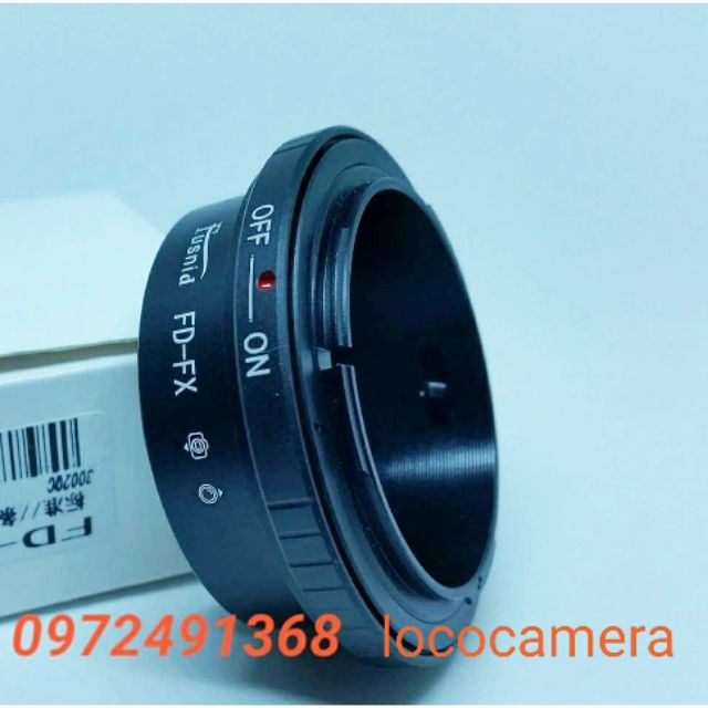 Canon FD/FL-FX adapter Ngàm chuyển ống kính Canon FD FL sang máy Fuji FX mount