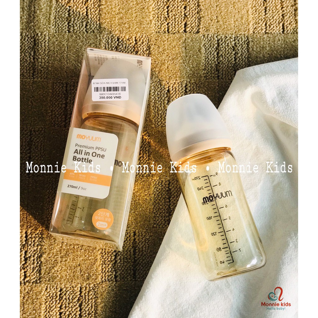 �Có Sẵn� Bình sữa Moyuum 170ml - 270ml