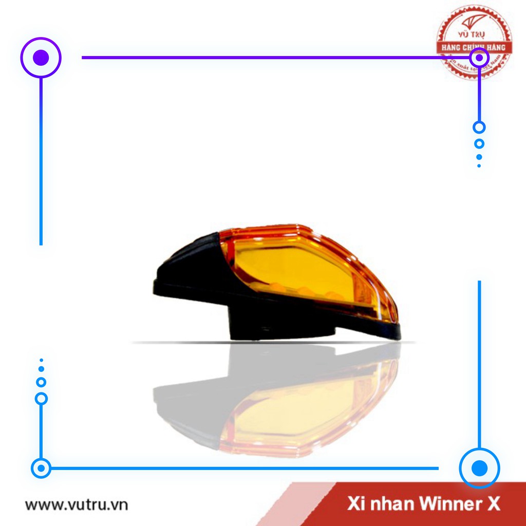 XI NHAN TRƯỚC CHO XE WINNER X - CHÍNH HÃNG UNIVERSE