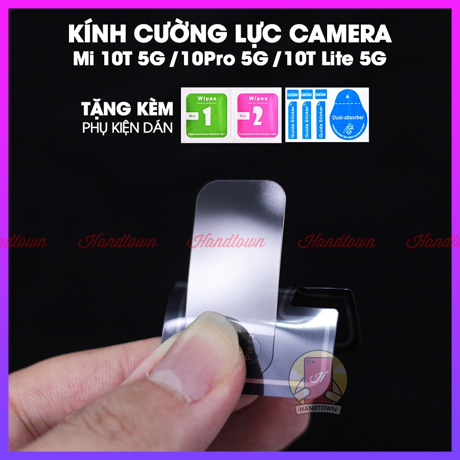 Kính Cường Lực Camera Xiaomi Mi 10T / Xiaomi Mi 10T 5G / Xiaomi Mi 10T Pro 5G Chống Va Đập Bảo Vệ Camera khỏi Trầy Xước