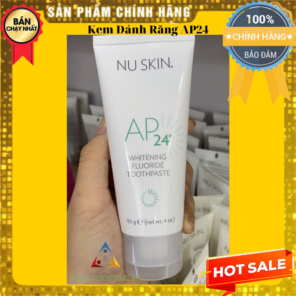 Kem đánh răng trắng sáng AP24 Nuskin Mỹ_Hàng chính hãng Nu Skin 100%