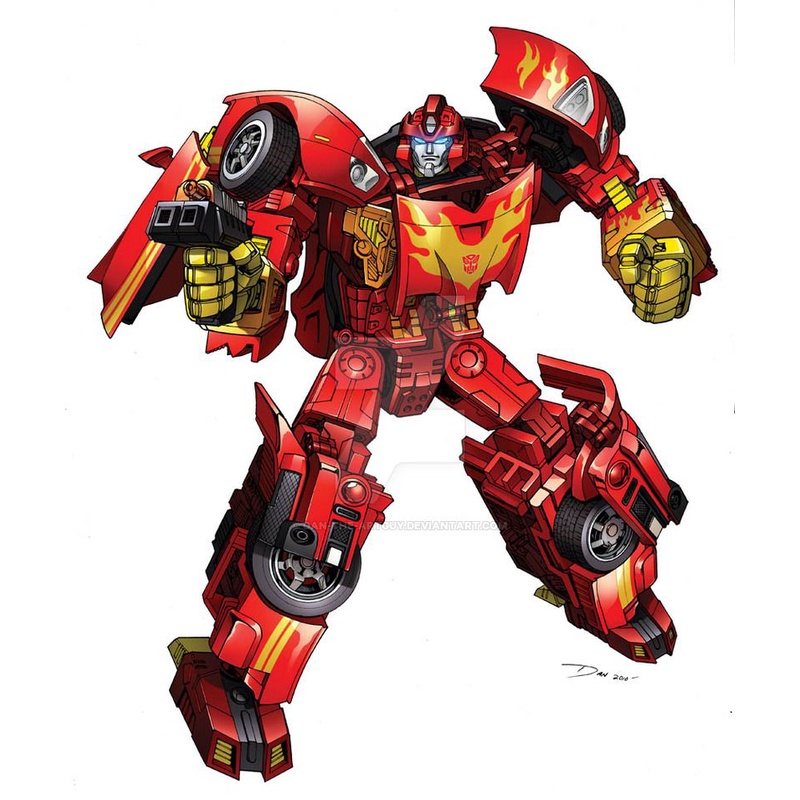 Mô hình robot biến hình Ford GT RODIMUS Transformers Alternators series