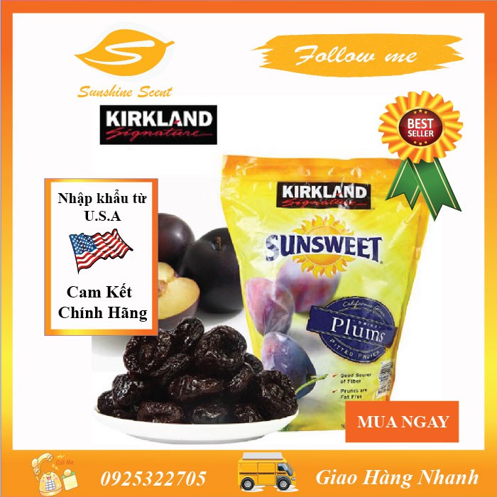 MẬN SẤY KHÔ SUNSWEET 1.59KG