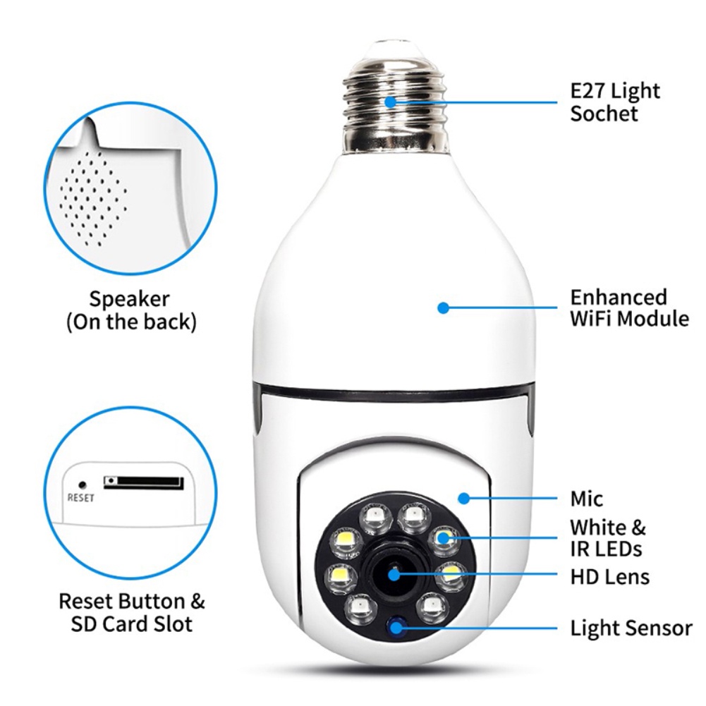 Sẵn Sàng Cổ 1080P 2mp Camera Ip Wifi Ngoài Trời 1080P Giám Sát Ptz Camera An Ninh Bảo Vệ Camera Quan Sát Tự Động Theo Dõi Đêm tầm Nhìn Âm Thanh 2 Chiều Yoosee