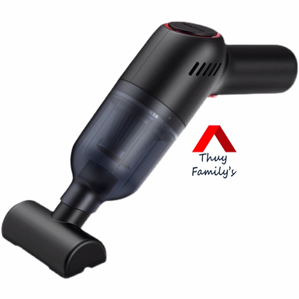 Máy hút bụi cầm tay mini DHA, hút lông chó mèo, hút bụi ô tô siêu tiện lợi - bảo hành 12 tháng