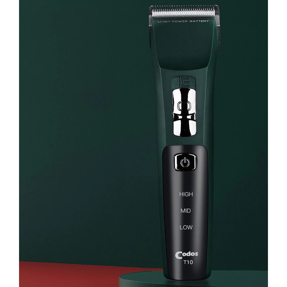 Tông đơ cắt tóc dành cho hiệu SPA hay thợ chuyên nghiệp codos T10 công suất 7w (màu ngẫu nhiên)