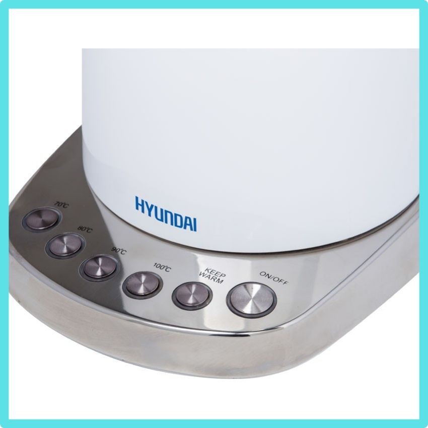 Ấm đun nước siêu Tốc HYUNDAI HDE 5000  - Hàng Chính Hãng - Bảo hành 12 tháng
