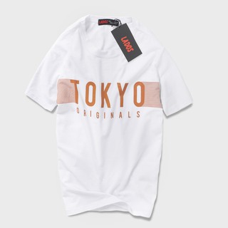 Áo thun họa tiết phong cách Nhật Bản LADOS - 9056 chất co giãn form đẹp - Áo thun họa tiết Tokyo nhiều màu sắc