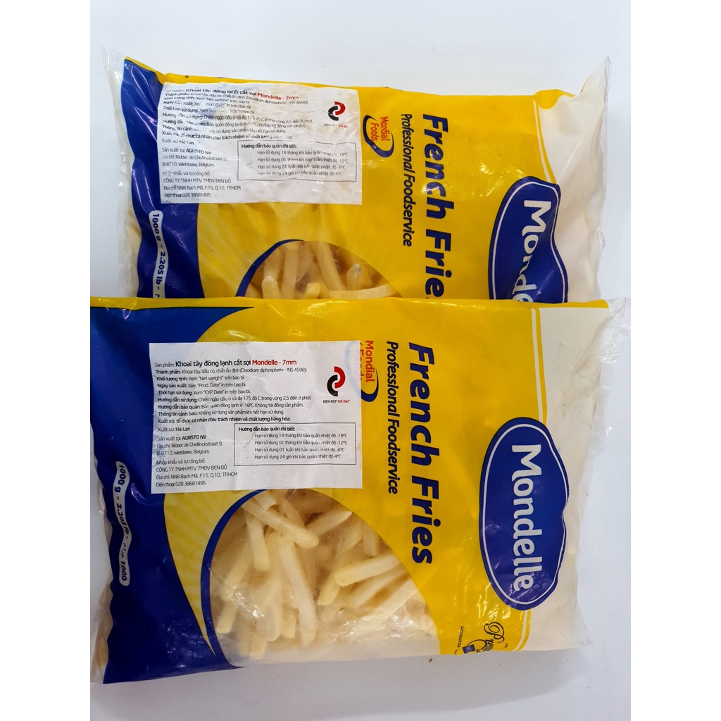 KHOAI TÂY MONDELLE  1kg 1kg - Cty ĐEN ĐỎ