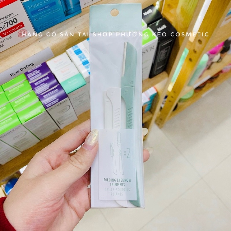 Dao cạo lông mày Daily Beauty Tools Folding Eyebrow Trimmer The Face Shop