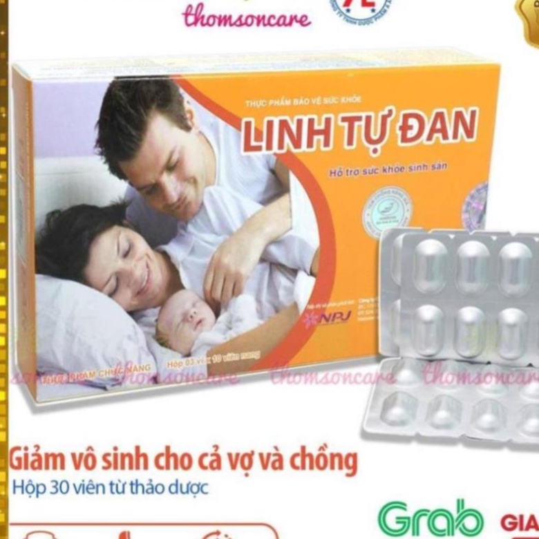 Linh tự đan - hỗ trợ giảm vô sinh nam nữ từ thảo dược, cao nhân sâm, tăng khả năng thụ thai, mang thai chính hãng