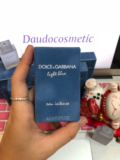 Nước hoa D&G Light Blue Eau Intense Pour FemmeDolce & Gabbana Light Blue EDP 4.5ml
