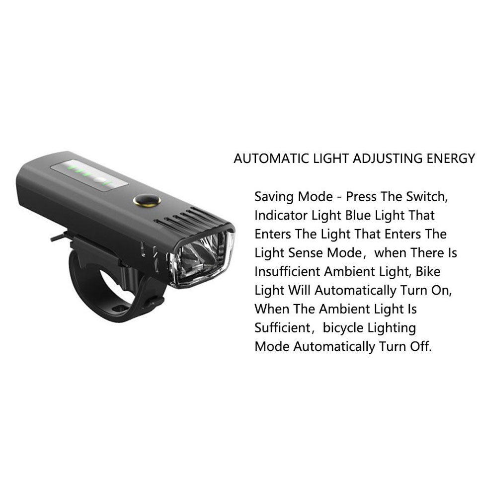 GTUBIKE Đèn Pha LED Cảm Biến Thông Minh Cho Xe Đạp Leo Núi GTUBIKE