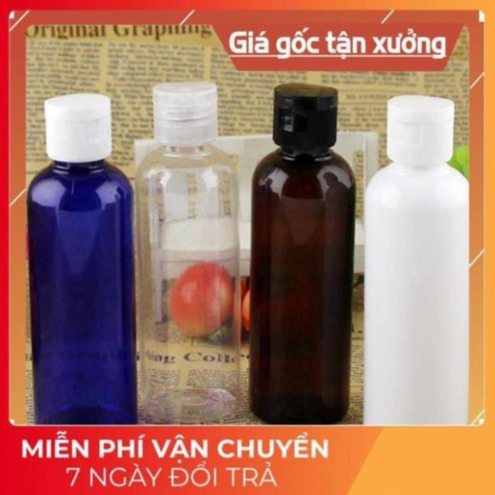 Chai Chiết Mĩ Phẩm ❤ GIÁ TỐT NHẤT ❤ Chai lọ nhựa pet nắp bật [100ml,50ml,30ml,20ml] chiết mỹ phẩm, dầu gội, sữa tắm .