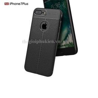 Ốp lưng Iphone 7 plus/8plus silicon giả da,chống sốc auto Focus