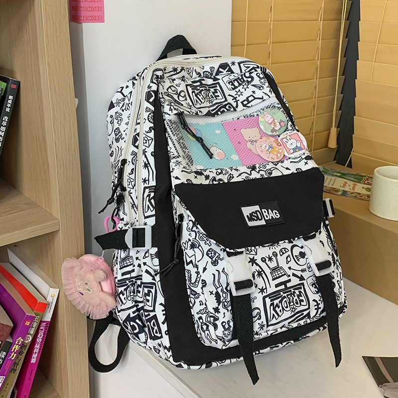 Balo nữ thời trang phong cách Hàn Quốc dày dặn chống thấm nước dùng để vừa laptop 15in6 - BEE GEE – BLTT45345