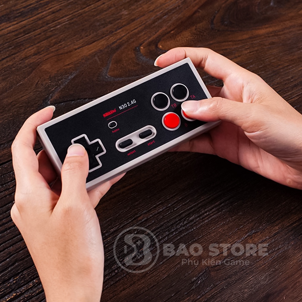 Tay cầm chơi game bluetooth 8Bitdo N30 cho Nintendo Switch
