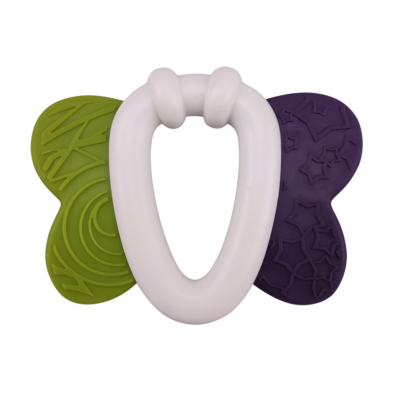 Đồ chơi lục lạc cầm tay Zhan Qi Toys bằng nhựa cao su dễ thương cho em bé đang mọc răng