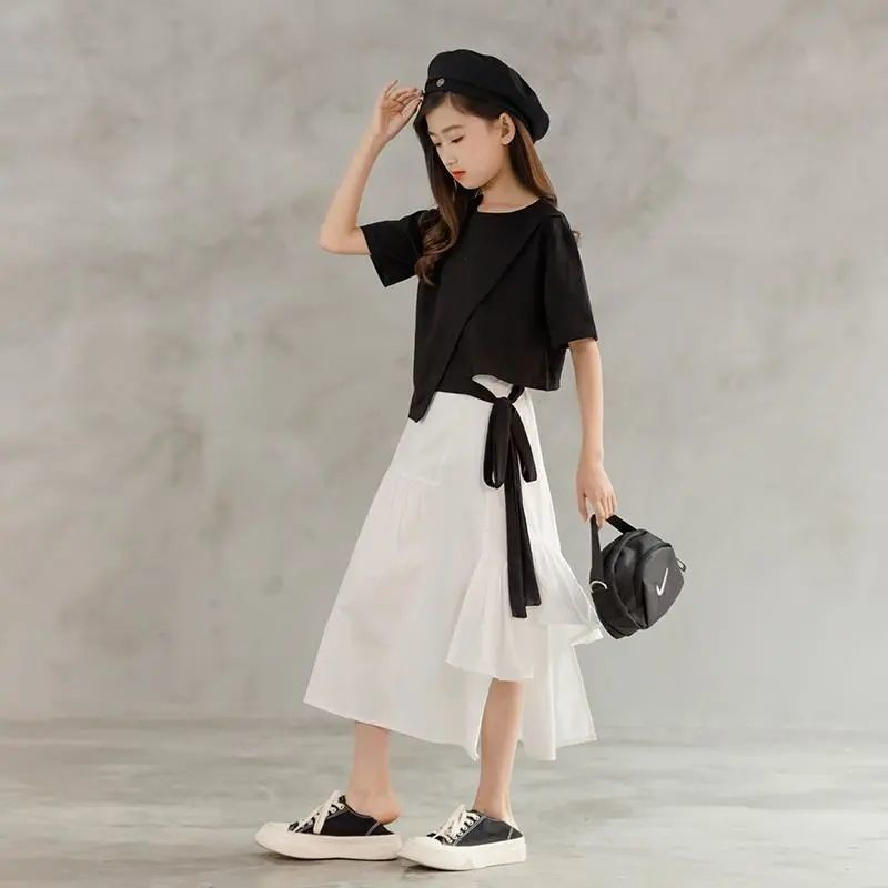 Bộ Đồ 2 Món Thời Trang Mùa Hè 2023 Cho Bé Gái Từ 3-4 - 5-6 - 7-8 - 9-10 - 11-12 Tuổi