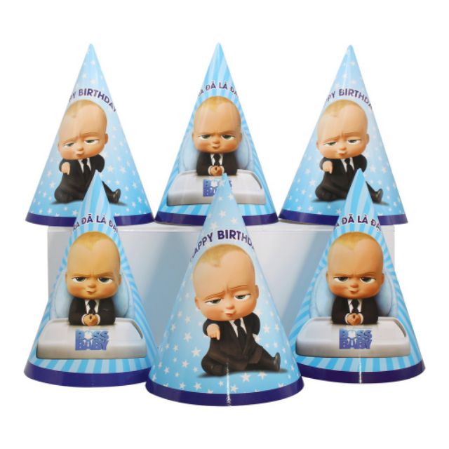 Set MEGA trang trí sinh nhật chủ đề Nhóc Trùm ( Baby boss )