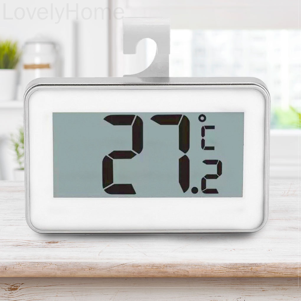 Nhiệt Kế Kỹ Thuật Số Đo Nhiệt Độ Trong Tủ Lạnh Chống Thấm Nước Từ 20 C Đến 60 C