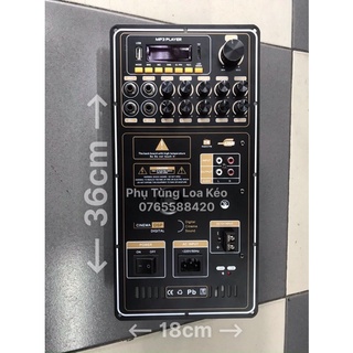 Mạch Loa Kéo Echo Reverb Repeat Delay Công Suất 520w Đôi