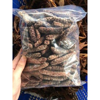 Chuối hột rừng khô nguyên quả - Chuẩn sạch, thơm (Gói 1kg)