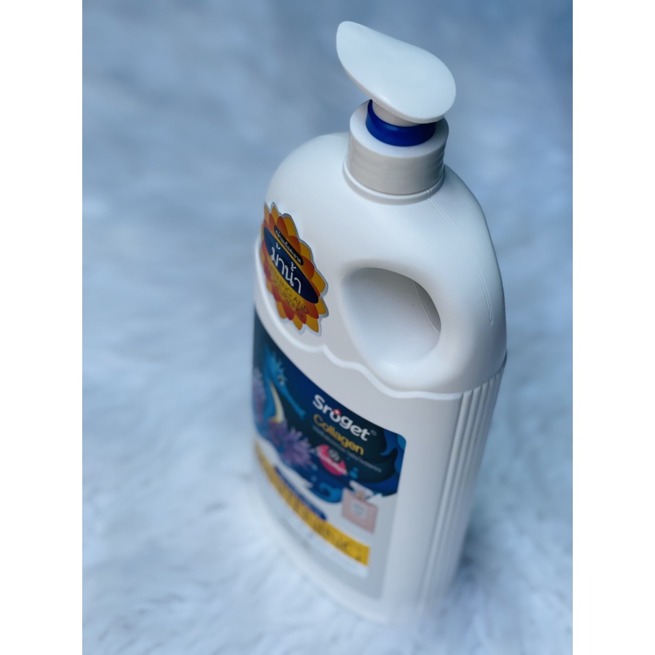 Sữa tắm Trắng da Sroget Collagen  và Sroget Olive  cao cấp 1,5L - Thái Lan