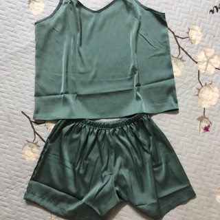 Bộ ngủ lụa hai dây) size M,L, XL, XXL