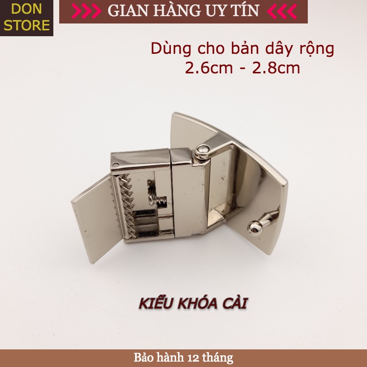 Thắt Lưng Nữ Coach Khóa Kim &amp; Khóa Cài Cao Cấp ( có bán khóa rời ) Chất Liệu Da Thật Nguyên Miếng