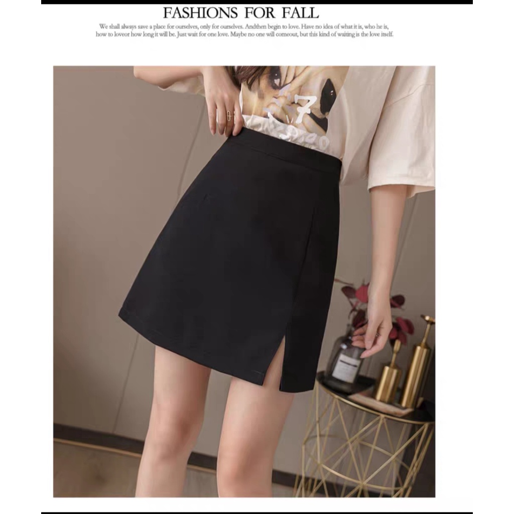 Chân Váy Chữ A Xẻ Đùi Có Lót Quần Bên Trong | BigBuy360 - bigbuy360.vn