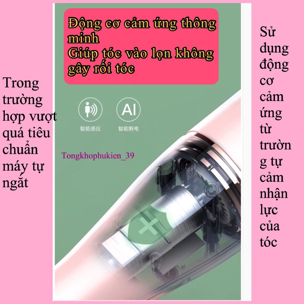 [BH 1 ĐỔI 1]] Máy Uốn Xoăn Tự Động HOA HỒNG - Uốn Xoăn chỉ 5s công nghệ mới nhất KHÔNG làm RỐI tóc không HẠi Tóc | BigBuy360 - bigbuy360.vn