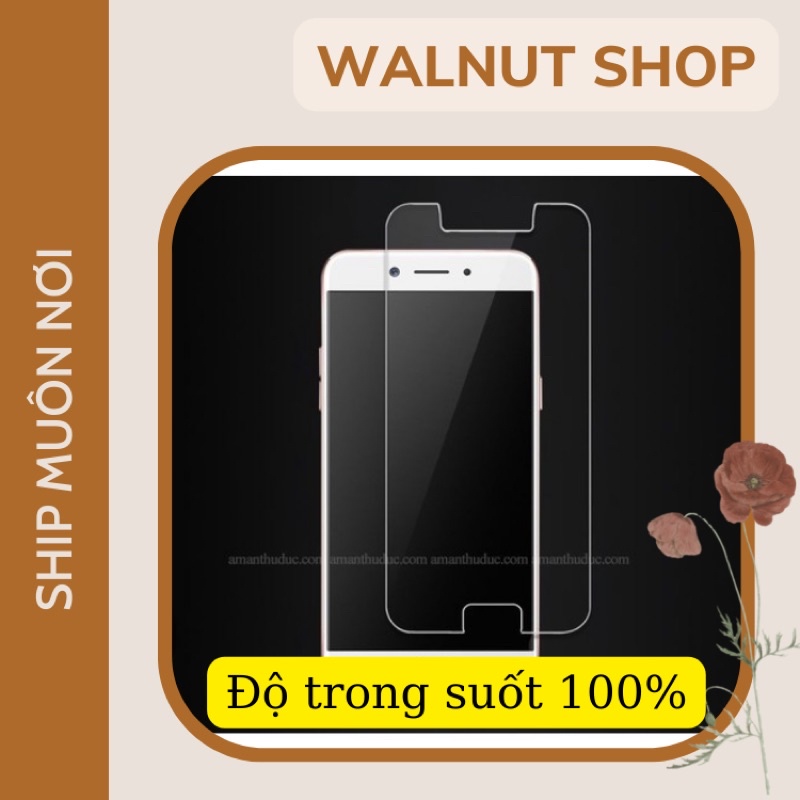 Kính cường lực loại thường không full, độ trong suốt 100%