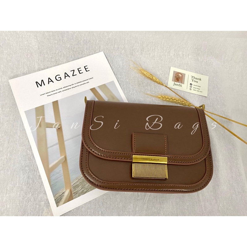 Túi xách đeo chéo JanSi, túi đeo vai kẹp nách basic khoá phím đàn likeaut sz22 -