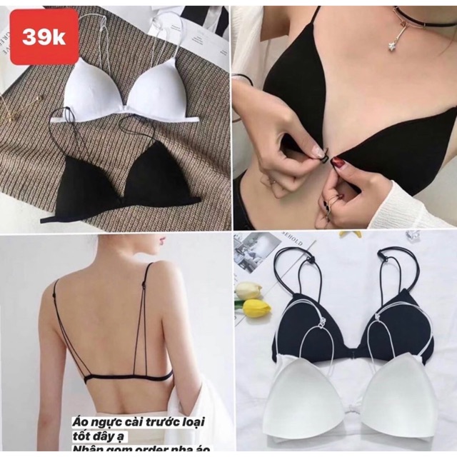 Áo ngực cài trước