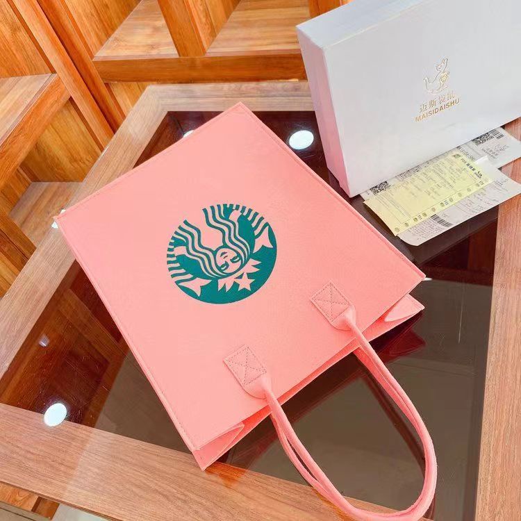 Túi Tote Vải Nỉ Thân Thiện Với Môi Trường Phong Cách Mới túi mua sắm siêu thị