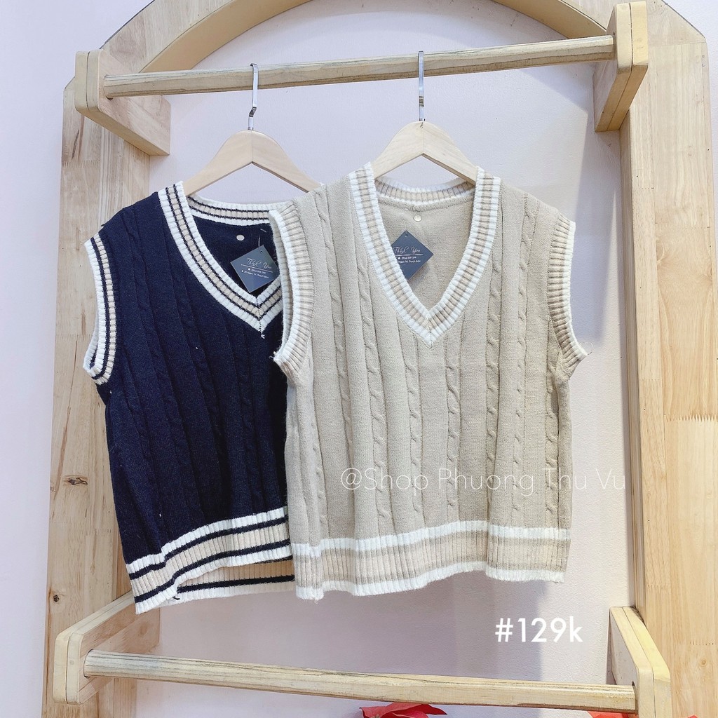 Áo len Gile len phong cách trẻ trung năng động mix được nhiều kiểu - ảnh thật | BigBuy360 - bigbuy360.vn