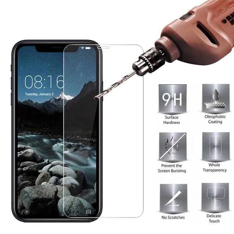 Ốp Điện Thoại Kính Cường Lực Cho Iphone4 4s 5 5s 5c 5se 6 6s 6 6s 7 8 Plus X Xs Xr Xsmax