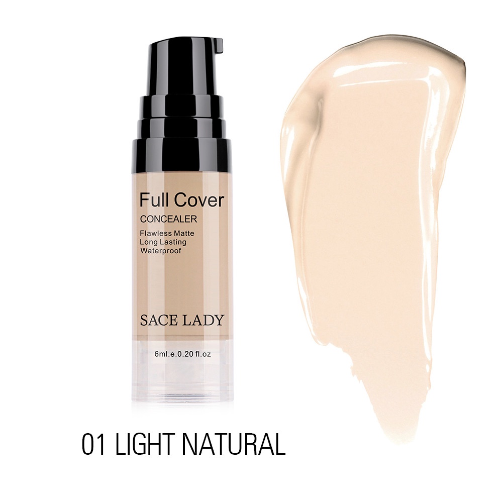 Kem che khuyết điểm Sace Lady Full Cover Concealer 6ml - chống nước, lâu trôi, che phủ tốt