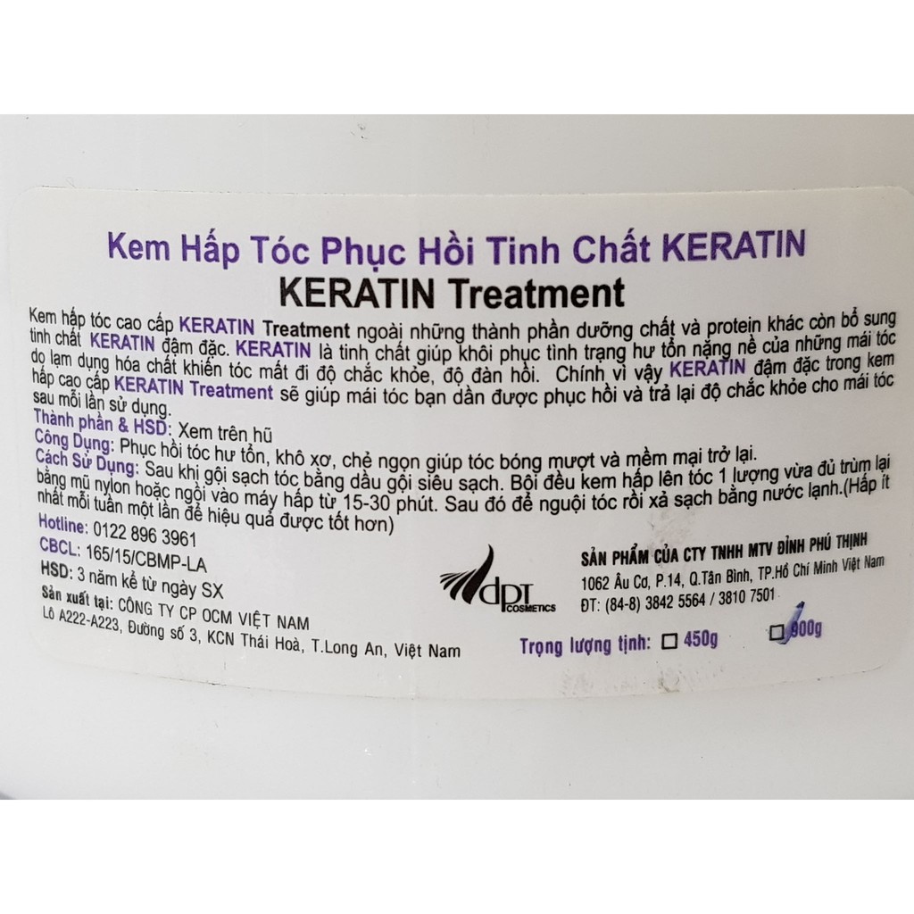 Kem Hấp Tóc Phục Hồi Tinh Chất Keratin Treatment CEORALI | BigBuy360 - bigbuy360.vn