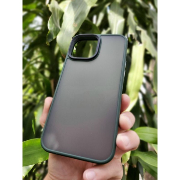 Ốp Lưng likGus nhám viền dẻo cho iPhone 13, 13 Pro, 13 Pro Max chống sốc, chống Vân tay Hàng