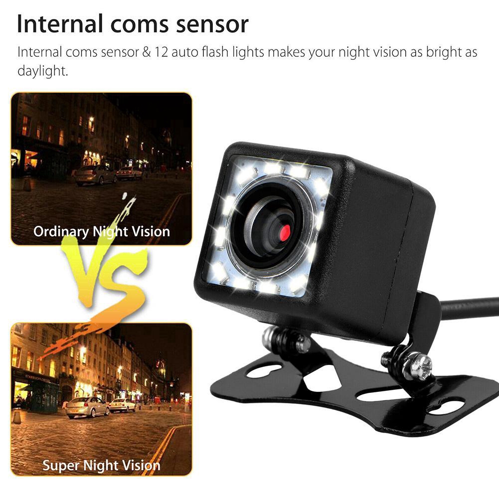 Camera Lùi Xe 12 Bóng L3l5 Led Nhìn Được P6c0