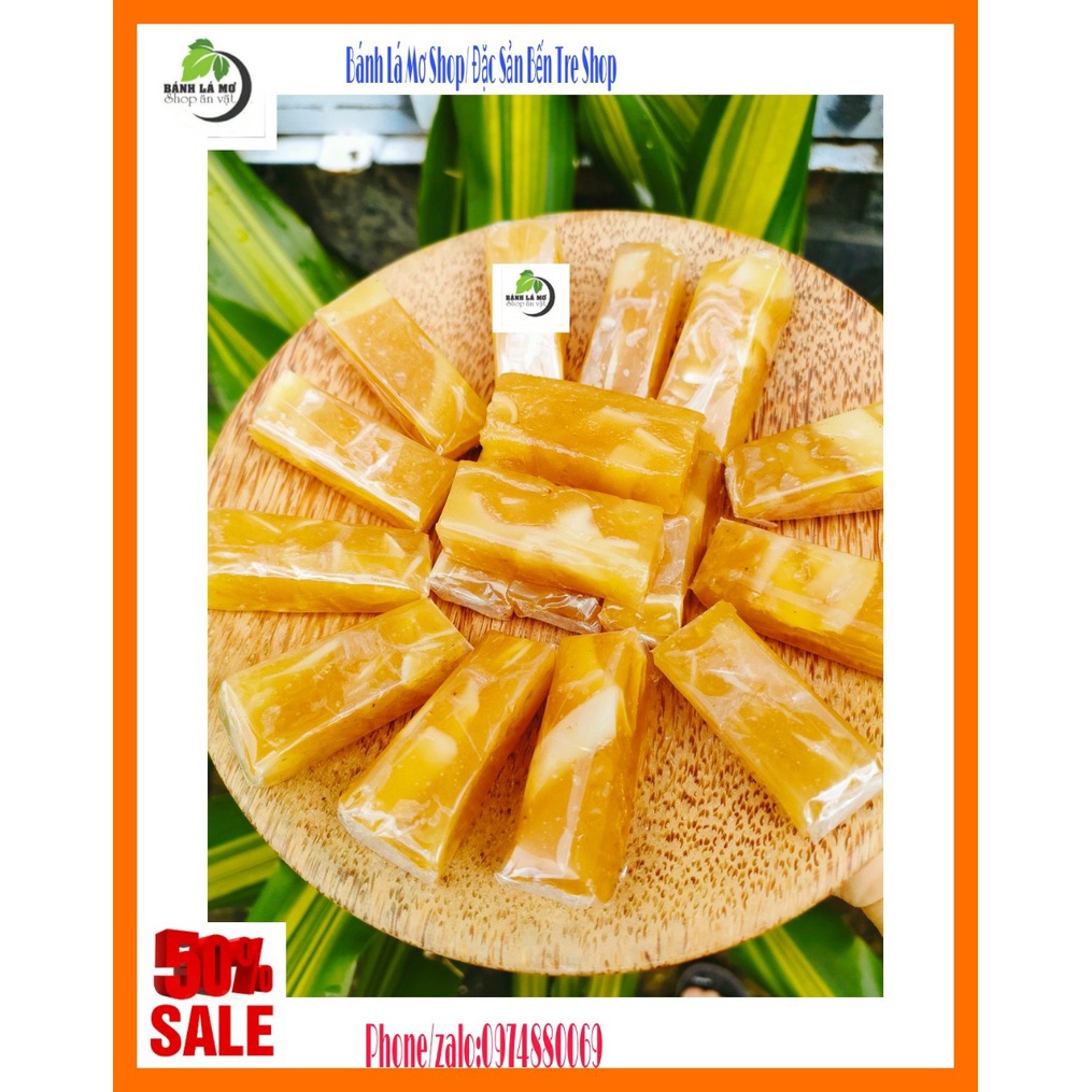 100g Kẹo Khóm Mít Dừa Non KIÊN LONG- BÁNH LÁ MƠ SHOP
