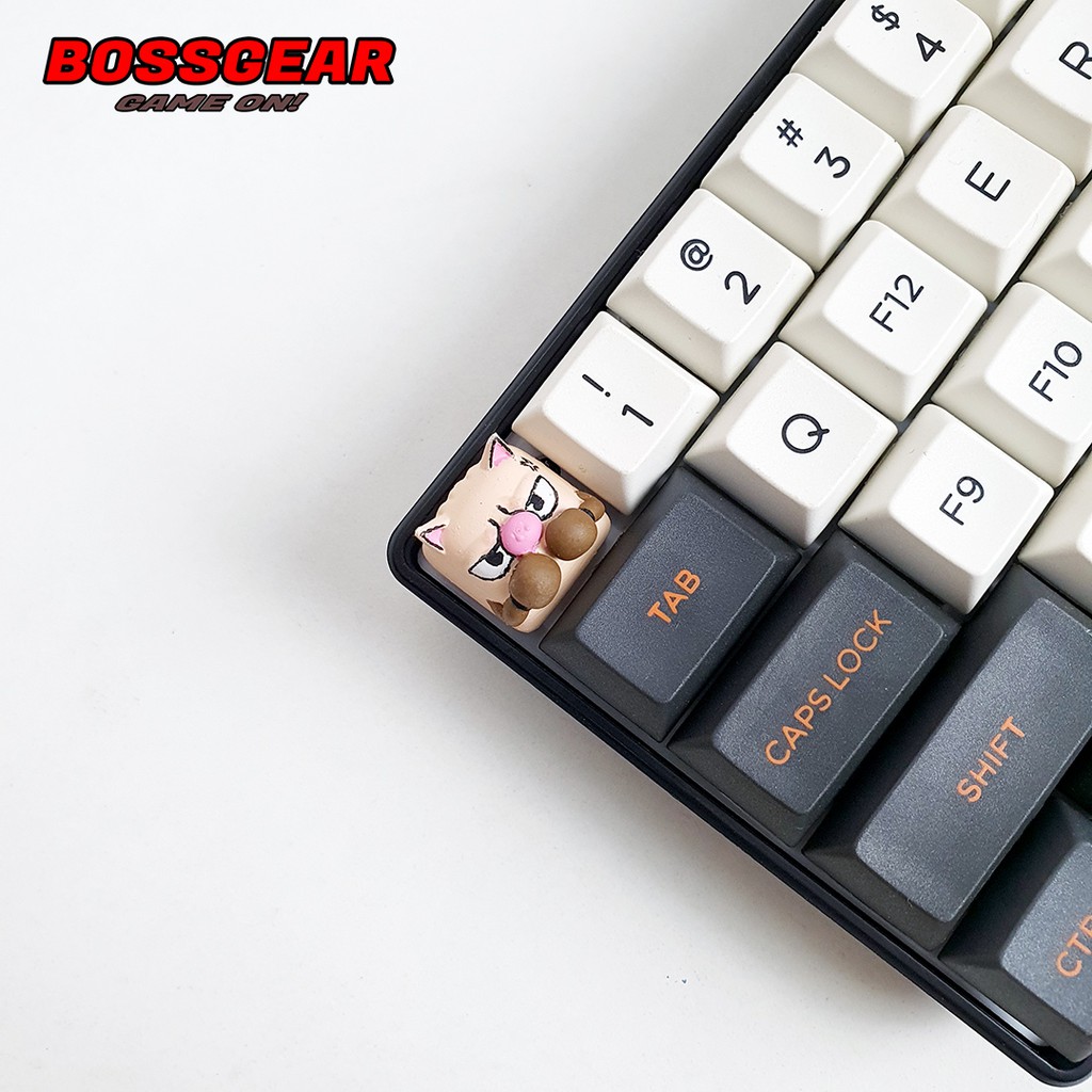 Keycap Lẻ Hình Okorizaru Khỉ Lợn cực dễ thương ( keycap resin độc lạ )( Keycap Artisan )