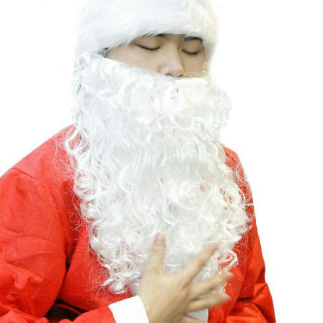 Bộ râu ông già noel loại to