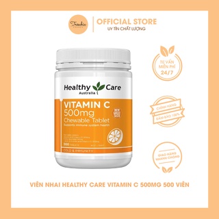 Viên Nhai Cải Thiện Hệ Miễn Dịch Healthy Care Vitamin C (500 Viên)