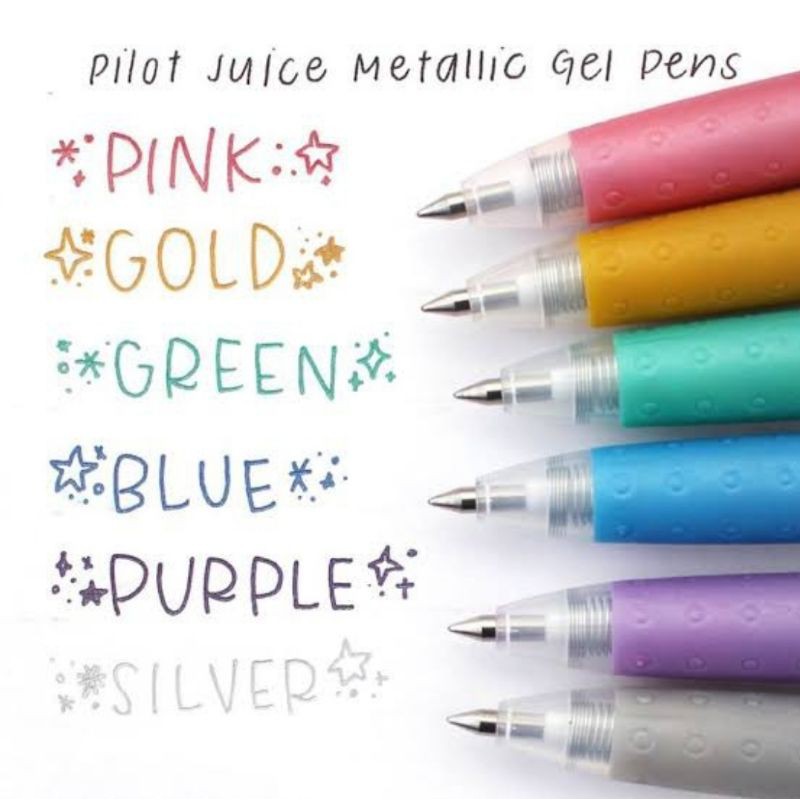 BÚT GEL PILOT JUICE 0.5 DÒNG METALLIC