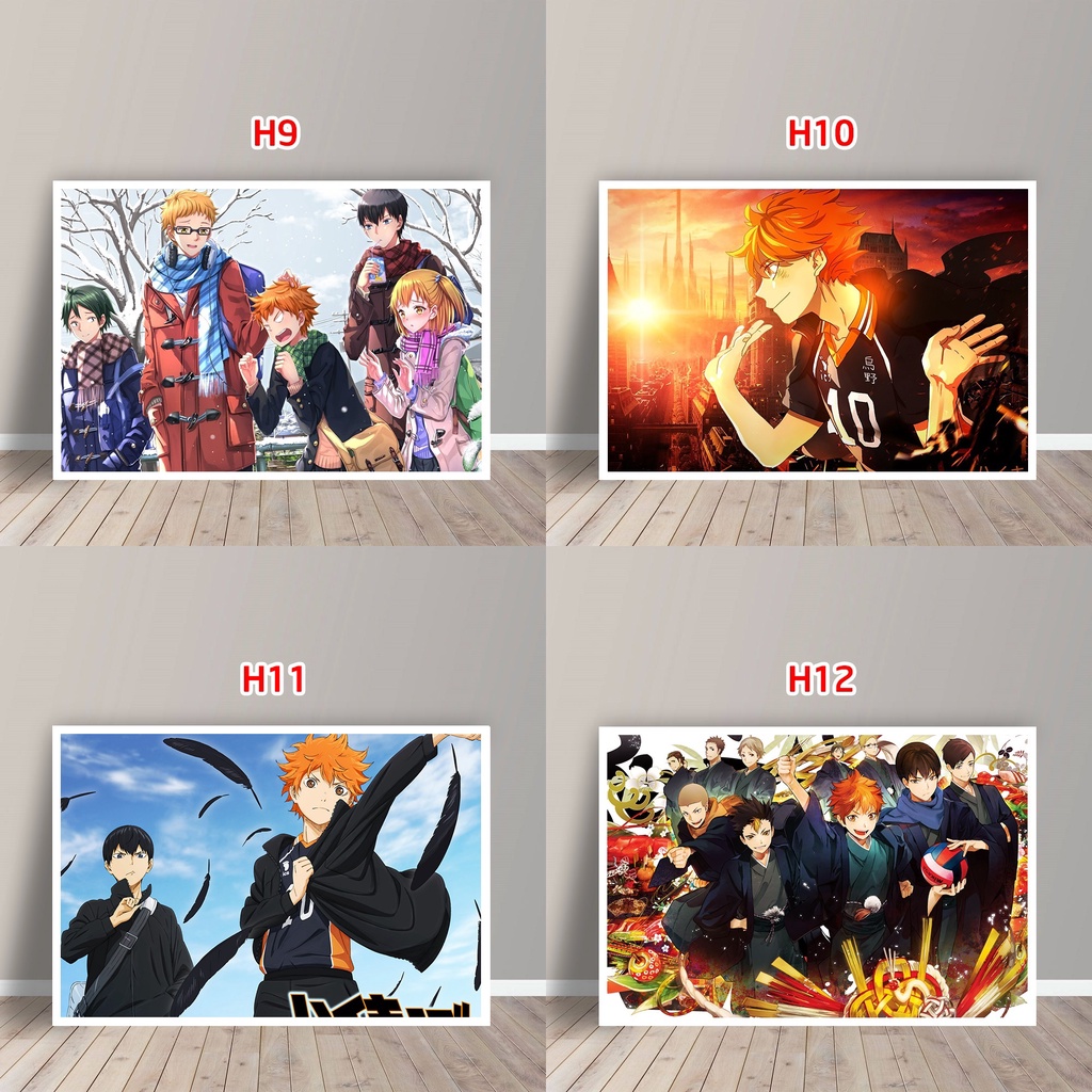 Tấm Postcard Cao Cấp Anime Haikyuu!!