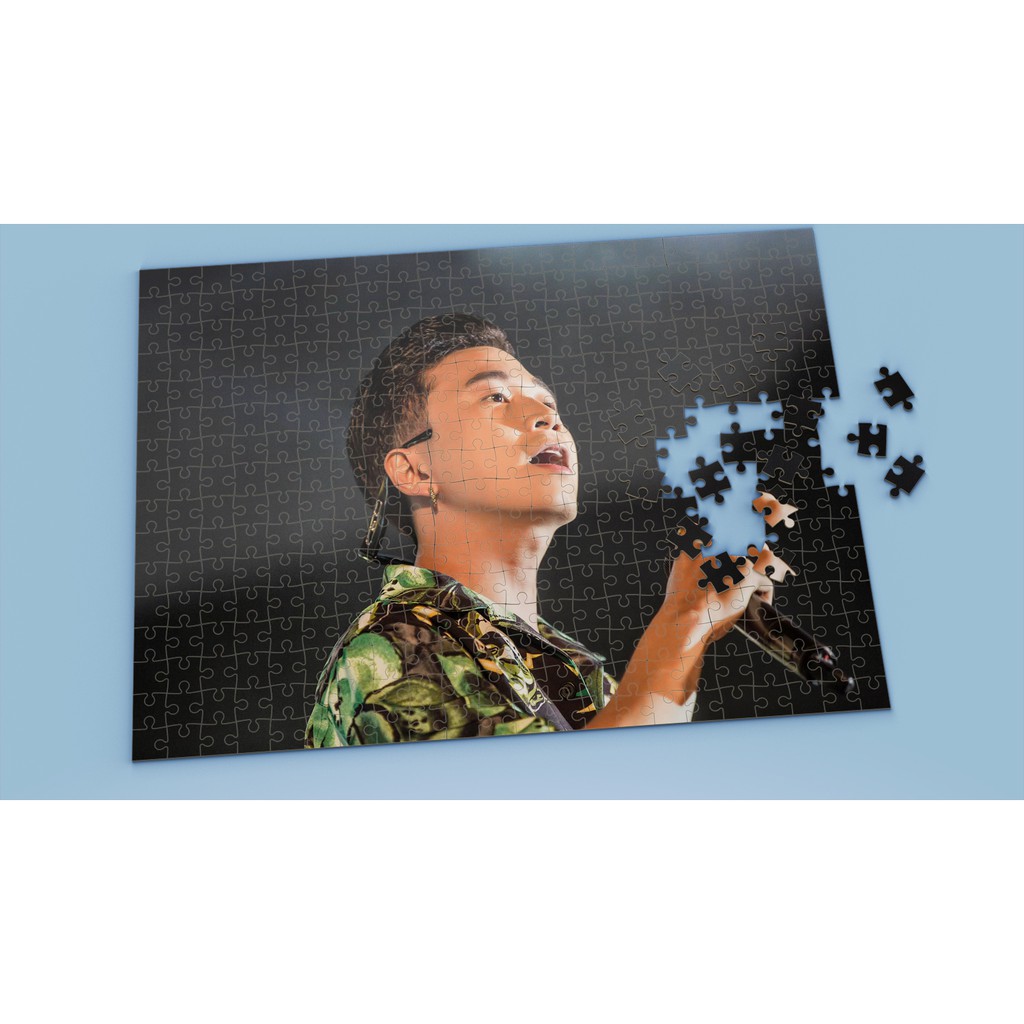 Tranh ghép hình Ca sĩ nhiều kích thước -Tranh ghép hình Karik - Karik23 - Nhận in hình tranh ghép th