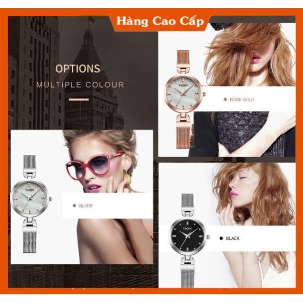 Đồng hồ nữ YAQIN Feminino - Nhật bản chống nước + Tặng hộp & Pin | BigBuy360 - bigbuy360.vn
